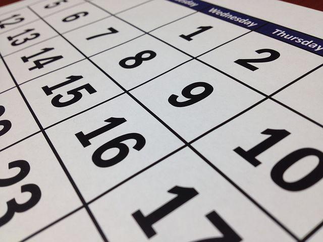 Les dates des vacances scolaires jusqu’en 2018 sur le calendrier
