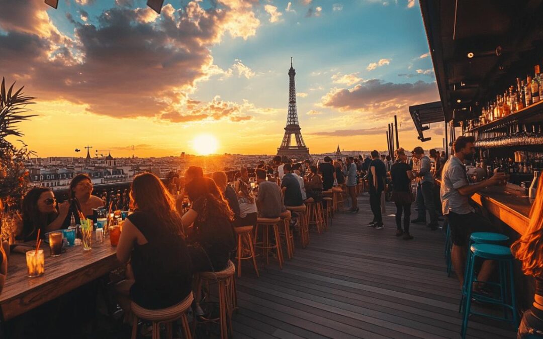 Découvrir les cocktails des rooftops à Paris