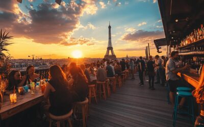 Découvrir les cocktails des rooftops à Paris